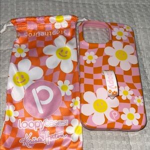 Pink and orange Loopy case!